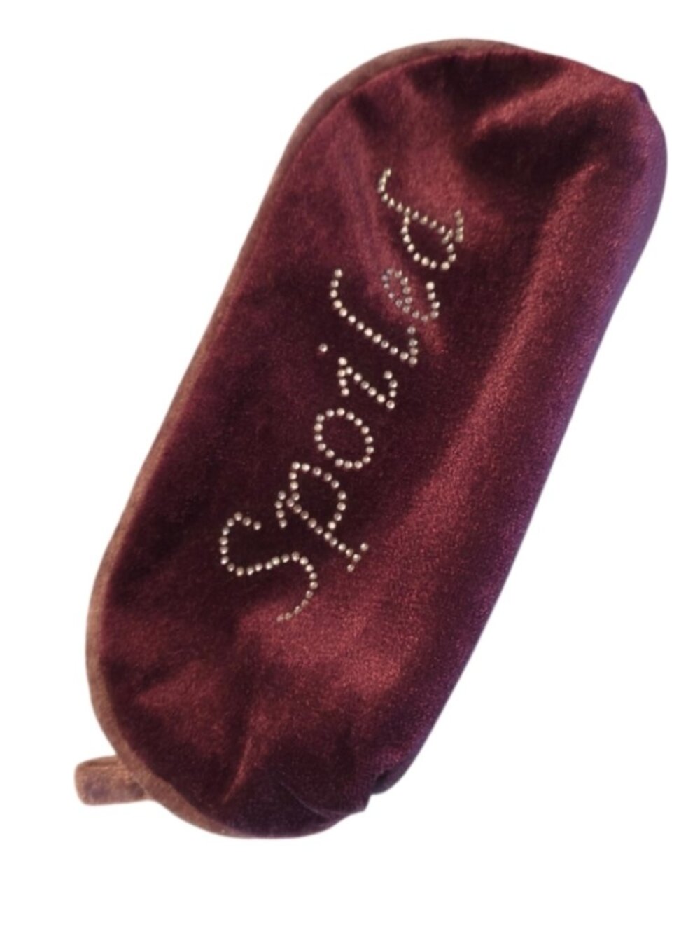 Victorias Secret Velvet Makeup Pouch Cosmetic Bag Organizer Purse Case Zipper